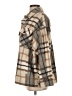 Zara Plaid Tan Coat Size S - photo 5