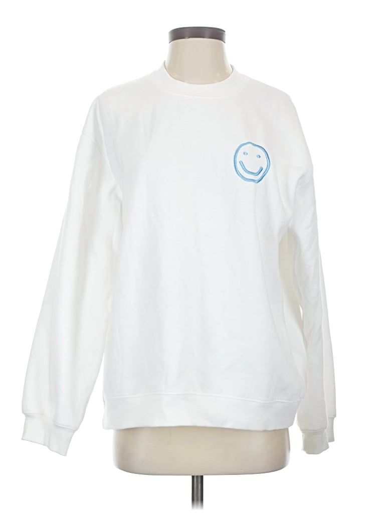 Pre-owned Things Between Sweatshirt In White