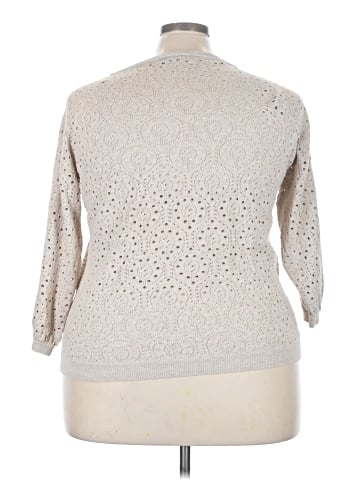 ELOQUII by The Limited Pullover Sweater (view 2)