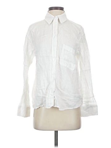 Zara Long Sleeve Button-Down Shirt (view 1)