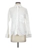 Zara White Long Sleeve Button-Down Shirt Size XS - photo 1