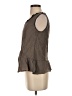 Neesh by D.A.R. Brown Sleeveless Blouse Size XS - photo 5