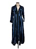 Mango 100% Viscose Blue Casual Dress Size M - photo 1