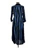 Mango 100% Viscose Blue Casual Dress Size M - photo 2