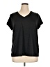Xersion 100% Polyester Black Short Sleeve T-Shirt Size 1X - photo 1