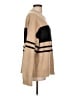 Theory Color Block Tan Wool Sweater Size L - photo 4