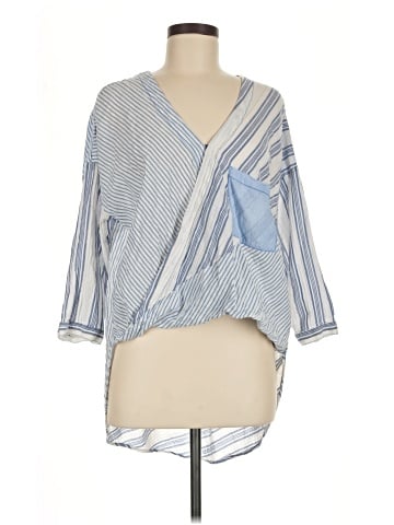 Holding Horses 3/4 Sleeve Blouse (view 1)