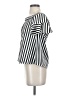 ASOS Stripes Black Short Sleeve Blouse Size 0 - photo 5