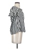 ASOS Stripes Black Short Sleeve Blouse Size 0 - photo 4