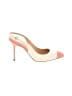 Sergio Rossi Color Block Ivory Heels Size EU 38 1/2 - photo 1
