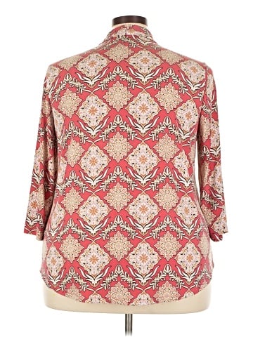 JM Collection 3/4 Sleeve Blouse (view 2)