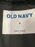 Old Navy 100% Nylon Solid Black Coat Size S - photo 6
