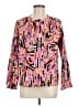Laura Ashley 100% Cotton Print Pink Jacket Size M - photo 1