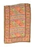 Unbranded 100% Silk Paisley Orange Silk Scarf One size - photo 2