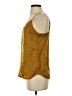 Amour Vert 100% Cupro Gold Sleeveless Blouse Size S - photo 5