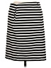 Merona Stripes Black Casual Skirt Size 6 - photo 2