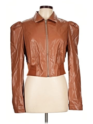 H&M Faux Leather Jacket (view 1)