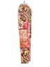 Mlle Gabrielle 100% Rayon Paisley Red Casual Pants Size S - photo 4