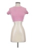 Assorted Brands Pink Short Sleeve Top Size S - photo 1