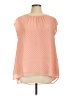 DR2 100% Polyester Orange Sleeveless Blouse Size L - photo 1