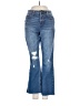 BCBGeneration Hearts Blue Jeans Size 3 - photo 1