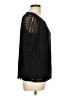 Dana Buchman Black Short Sleeve Blouse Size L - photo 4