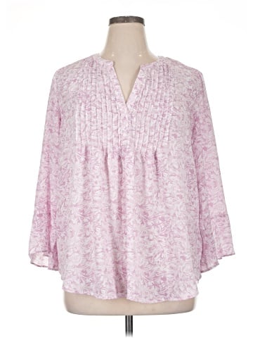 Style&Co 3/4 Sleeve Blouse (view 1)