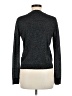 Topshop Metallic Gray Pullover Sweater Size 6 - photo 2