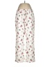 Hill House 100% Polyester Floral Ivory Casual Pants Size M - photo 1