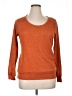 Lena 100% Polyester Orange Long Sleeve Top Size XL - photo 1