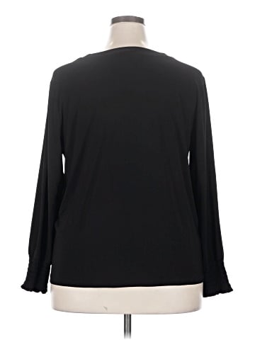 Anne Klein Long Sleeve Blouse (view 2)