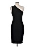Final Touch Solid Black Cocktail Dress Size M - photo 2