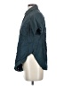 Theory 100% Linen Blue Short Sleeve Button-Down Shirt Size P (petite) - photo 5