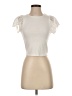 Aqua Ivory Short Sleeve Top Size XS - photo 1