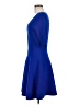 Milly Solid Blue Cocktail Dress Size M - photo 5