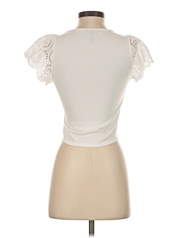 Aqua Short Sleeve Top (view 2)