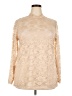 Torrid Gold Long Sleeve Blouse Size 2X Plus (2) - photo 1