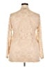 Torrid Gold Long Sleeve Blouse Size 2X Plus (2) - photo 2