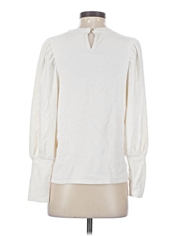Madewell Brushed Puff-Sleeve Top (view 2)