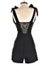 Zara Basic Solid Black Romper Size XS - photo 2