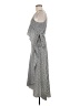 H By Halston 100% Polyester Gray Casual Dress Size M - photo 5