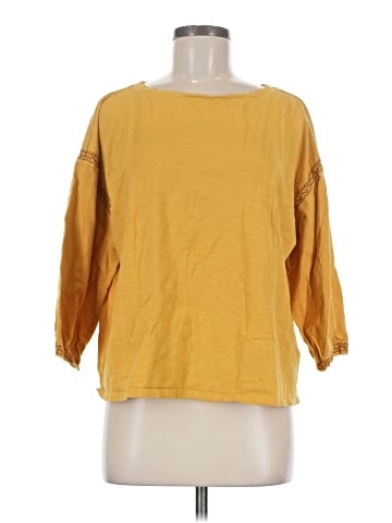 Garnet Hill 3/4 Sleeve Top (view 1)