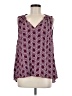 Escapada 100% Rayon Burgundy Sleeveless Blouse Size M - photo 1