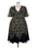 eShakti 100% Polyester Black Cocktail Dress Size XXL - photo 1
