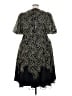eShakti 100% Polyester Black Cocktail Dress Size XXL - photo 2
