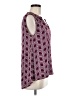 Escapada 100% Rayon Burgundy Sleeveless Blouse Size M - photo 4