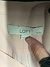 Ann Taylor LOFT Tan Long Sleeve Blouse Size Lg Petite - photo 7