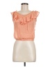 Mine 100% Cotton Orange Sleeveless Blouse Size M - photo 1