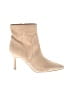 Express 100% Leather Tan Ankle Boots Size 10 - photo 1