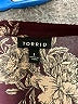 Torrid 100% Polyester Burgundy 3/4 Sleeve Blouse Size 1X Plus (1) - photo 7